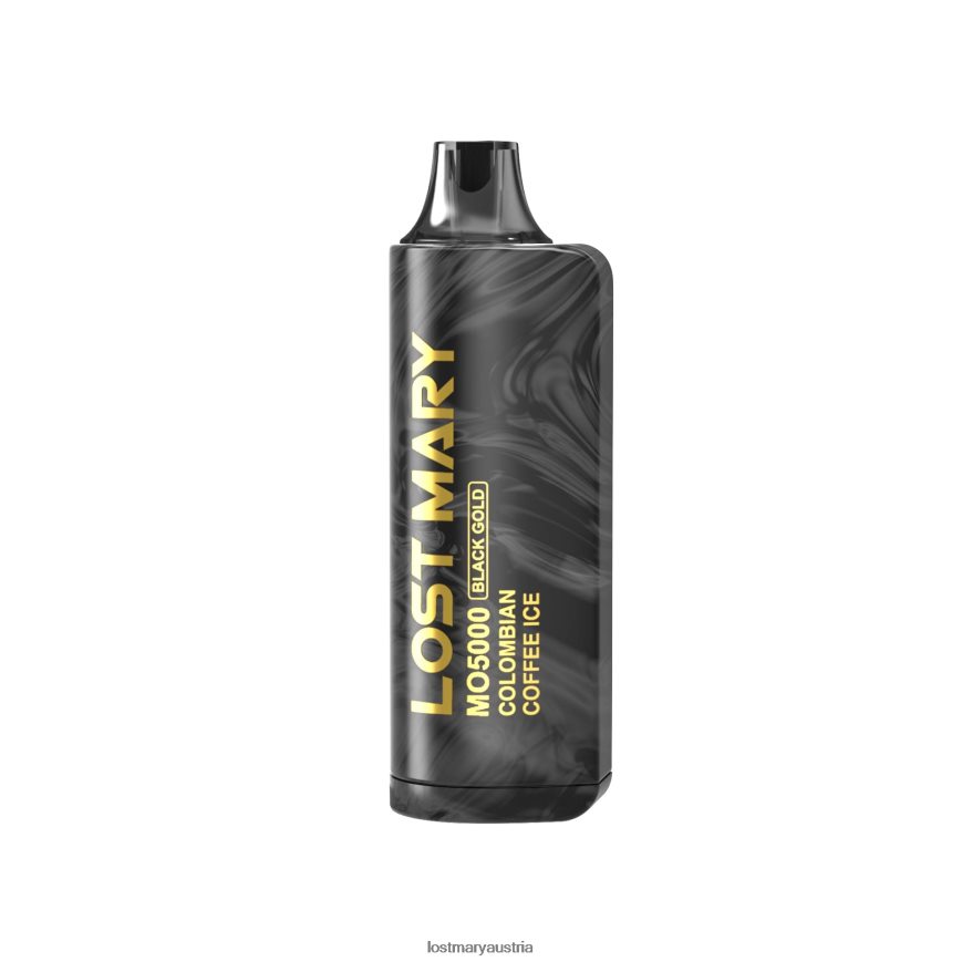 LOST MARY Österreich - LOST MARY MO5000 Schwarzgold Einweg 10 ml TT04822 kolumbianischer Kaffee