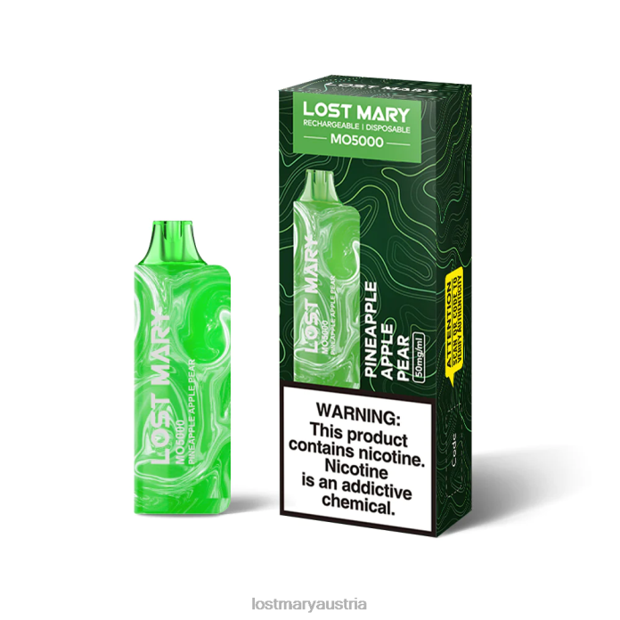 hat Mary Mo5000 verloren Ananas-Apfel-Birne- Lost Mary Vape Einschalten 24NB55