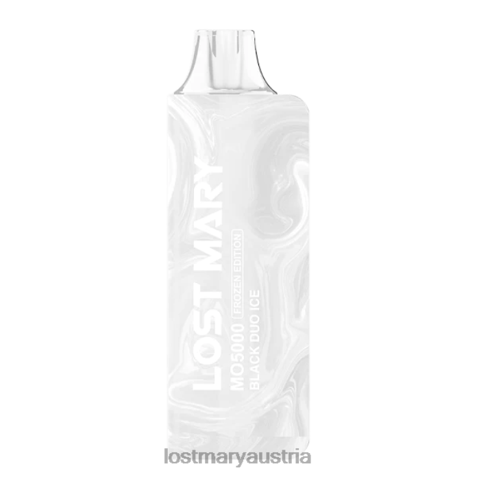 hat Mary Mo5000 verloren schwarzes Duo-Eis- Lost Mary Vape Sorten 24NB7