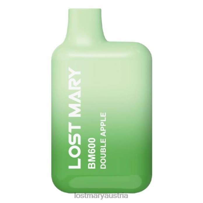 Lost Mary BM600 Einweg-Vaporizer Doppelapfel- Lost Mary Vape 24NB141