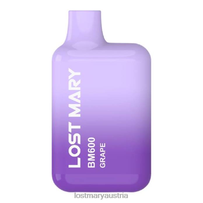 Lost Mary BM600 Einweg-Vaporizer Traube- Lost Mary Vape Einschalten 24NB155