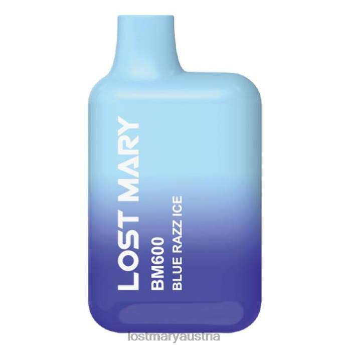Lost Mary BM600 Einweg-Vaporizer blaues Razz-Eis- Lost Mary Kaufen 24NB140