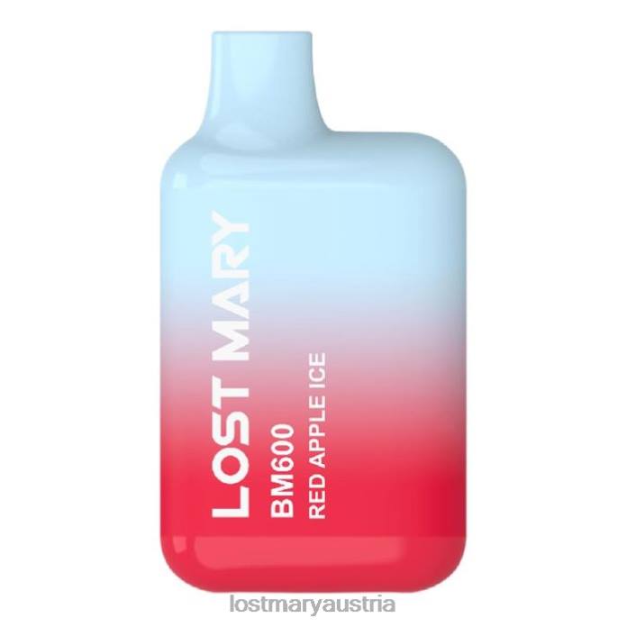 Lost Mary BM600 Einweg-Vaporizer rotes Apfeleis- Lost Mary Vape 24NB151