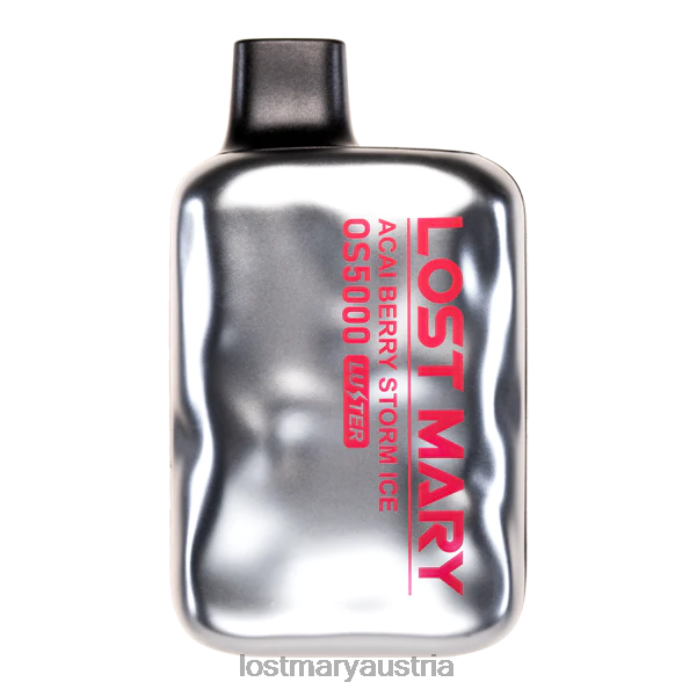 Lost Mary OS5000 Glanz Acai-Beere Sturmeis- Lost Mary Vape 24NB1