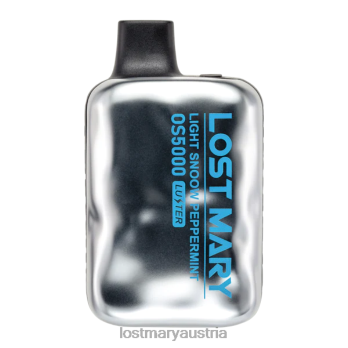 Lost Mary OS5000 Glanz leichte Schneepfefferminze- Lost Mary Vape Preis 24NB44