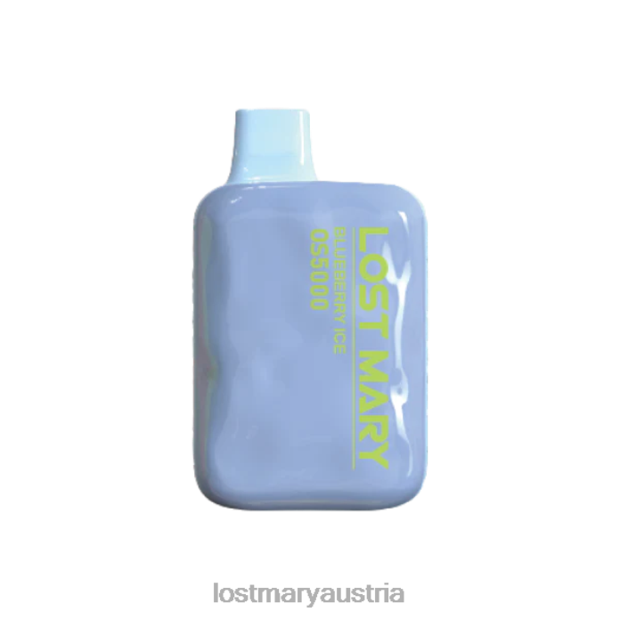 Verlorene Mary OS5000 Blaubeereis- Lost Mary Vape ZÃ¼ge 24NB16