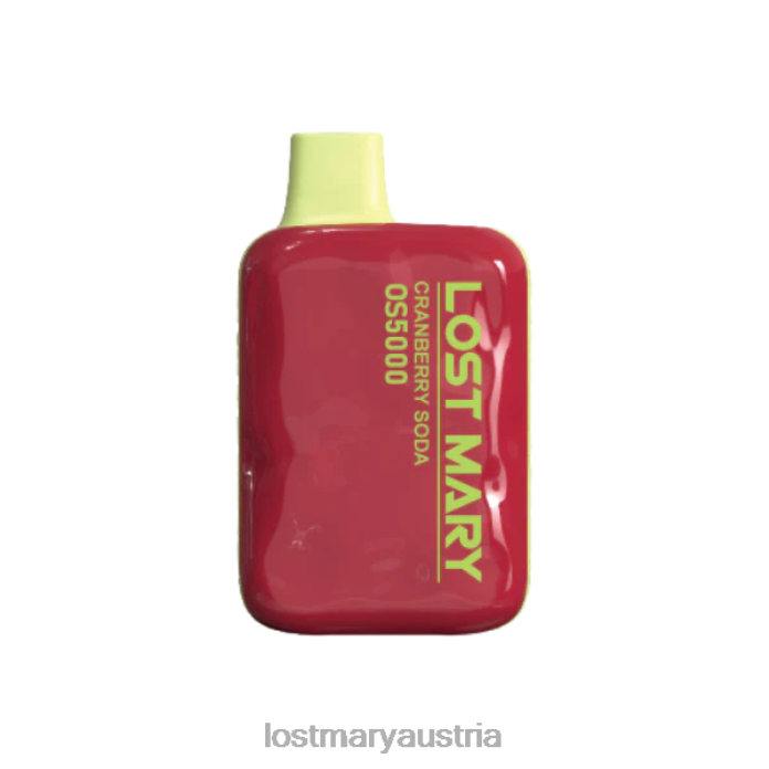 Verlorene Mary OS5000 Cranberry-Soda- Lost Mary Vape Sorten 24NB27