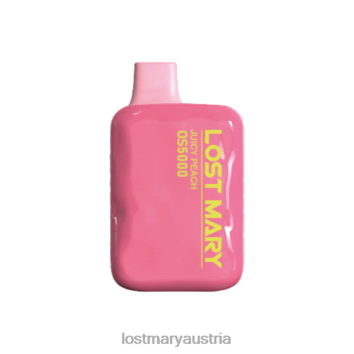 Verlorene Mary OS5000 Pfirsicheis- Lost Mary Vape Geschmack 24NB53