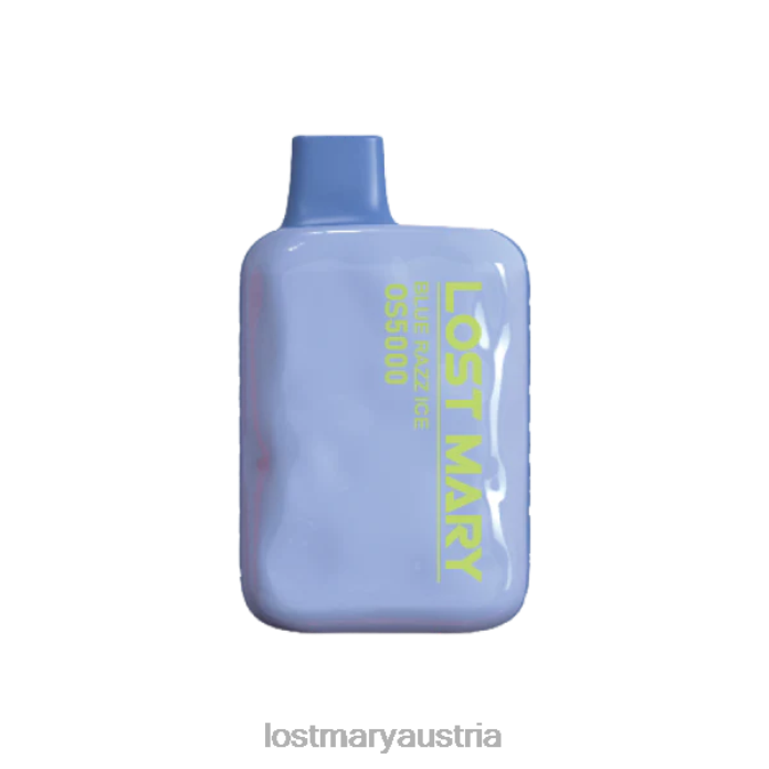Verlorene Mary OS5000 blaues Razz-Eis- Lost Mary Vape Preis 24NB14