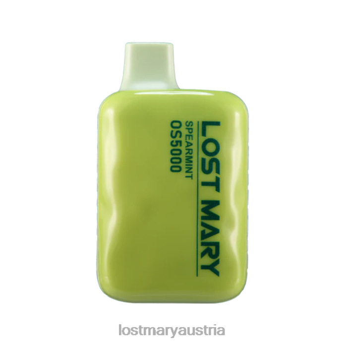 Verlorene Mary OS5000 grüne Minze- Lost Mary Osterreich 24NB62